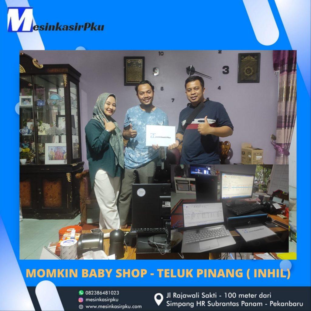 Aplikasi Kasir Momkin Baby shopDi Teluk Pinang,Indragiri Hilir
