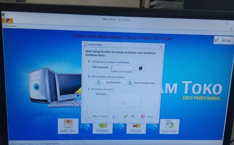Jual Aplikasi Kasir Untuk Toserba Di Pekanbaru.