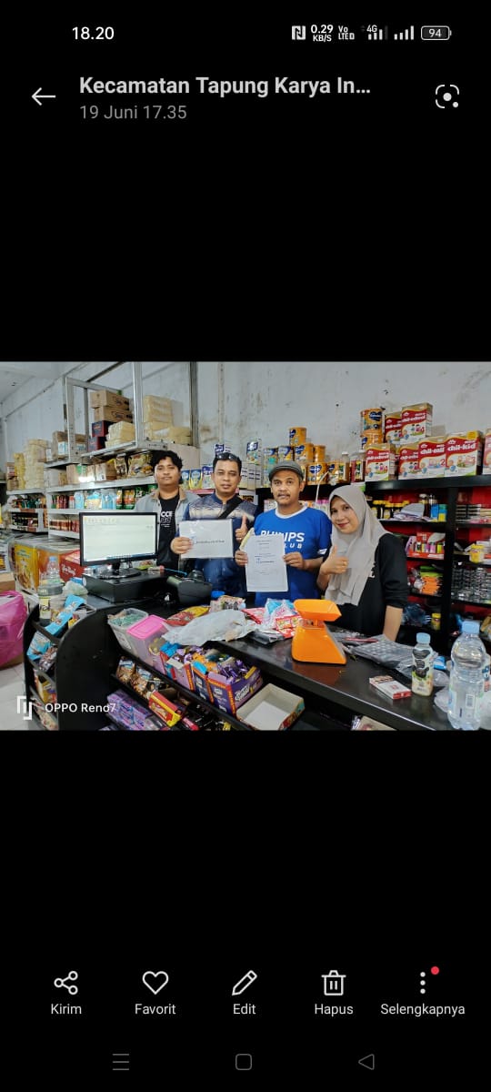 Jual Software Kasir Minimarket di Bangkinang